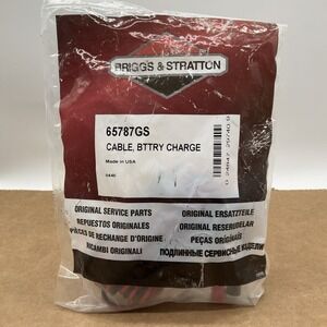 Briggs & Stratton OEM 65787GS Generator Cable-Battery Charge
